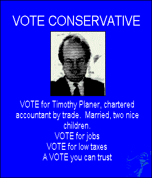 Vote for Timothy Planer (Conservative)