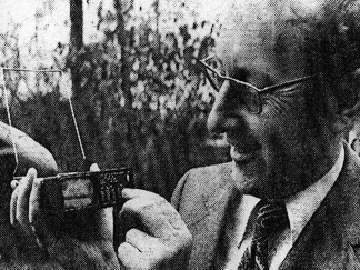 Sir Clive with his TV80, or whatever it's called.